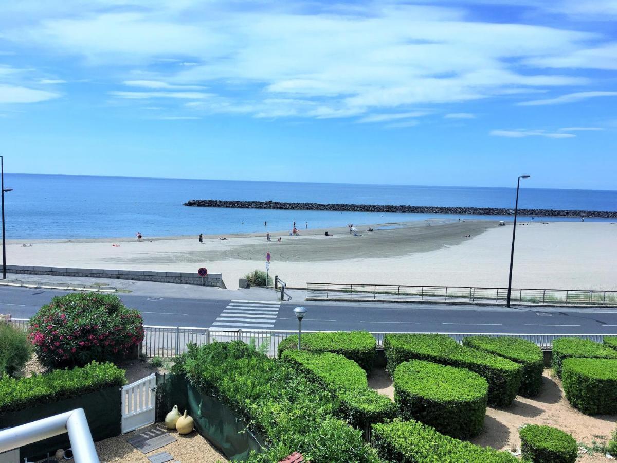 T2 En 1Ere Ligne Mer Avec Parking Sete Exterior photo